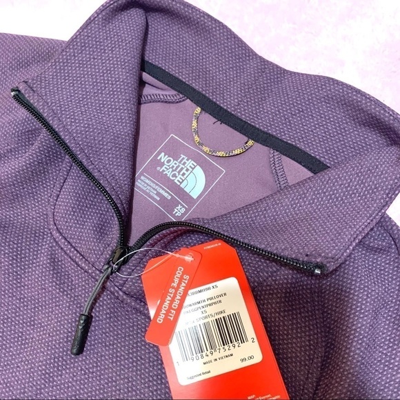 NWT THE NORTH FACE Duowarming thermal 3D Pullover sweaters in purple women’s XS - Picture 4 of 8